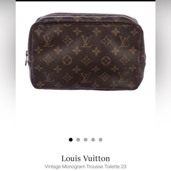 Vintage Louis Vuitton Monogram Pouchette - Picture 1 of 6